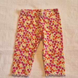 Gymboree girls size 3-6 months Woodland Friends girls leggings VGUC